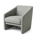 Poltrona in Tessuto Grigio