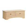 Panca in legno con 2 cassetti in Quercia 80x40x35 cm