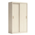 Armadio in Legno Truciolato con Porte Scorrevoli 200x120x60 cm