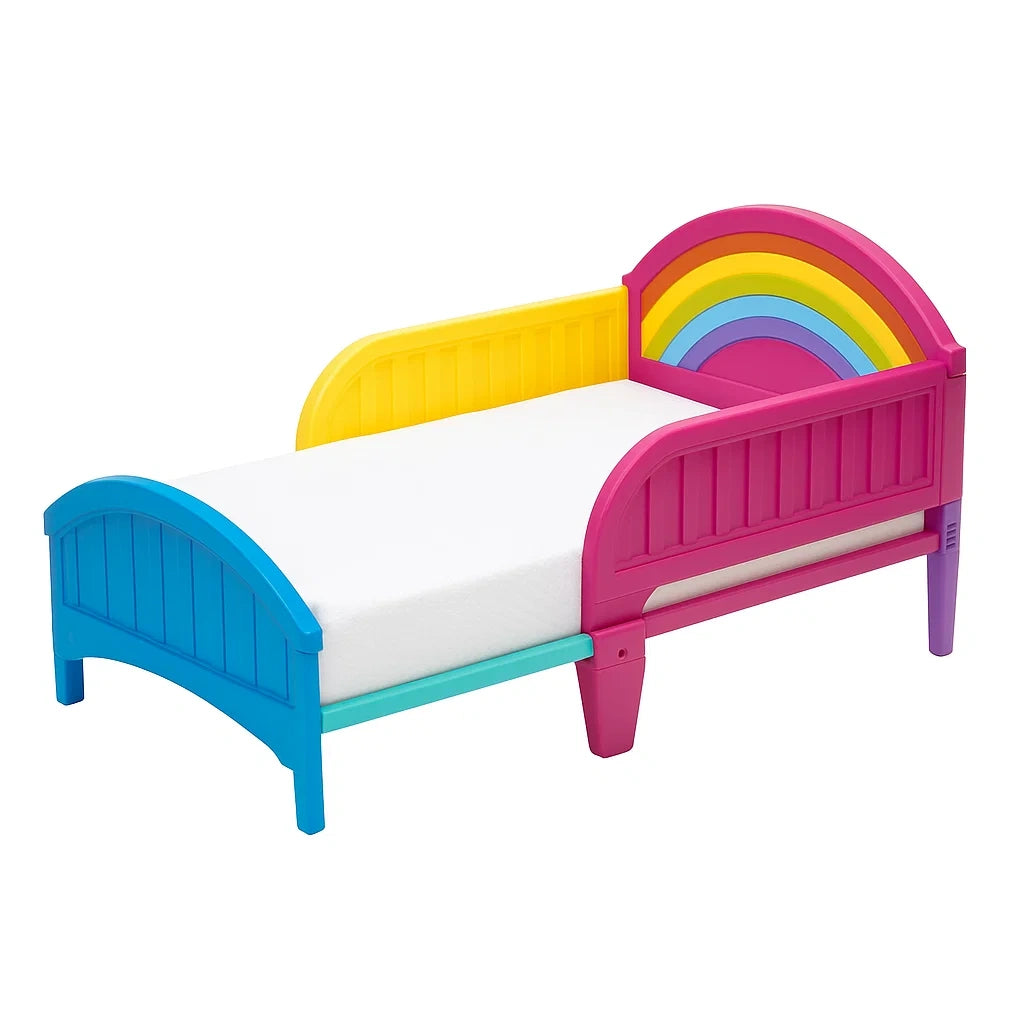 Letto per Bambini in Plastica Multicolore Arcobaleno