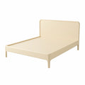 Letto matrimoniale in plastica beige opaco 200x160 cm