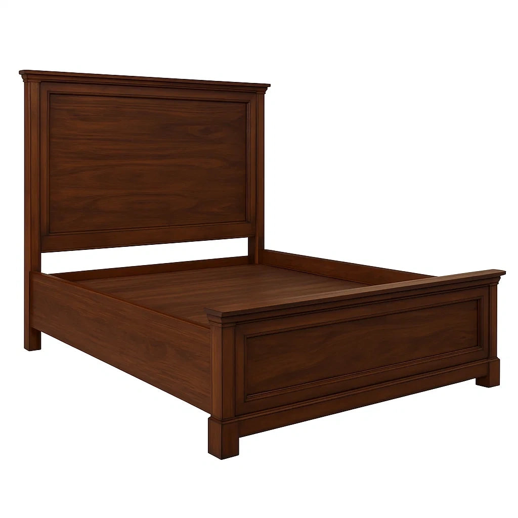 Letto Matrimoniale in Legno 200x160 cm Marrone